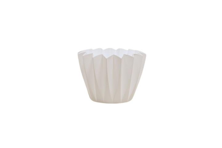 Topf ADONIS Plastik weiß D14cm