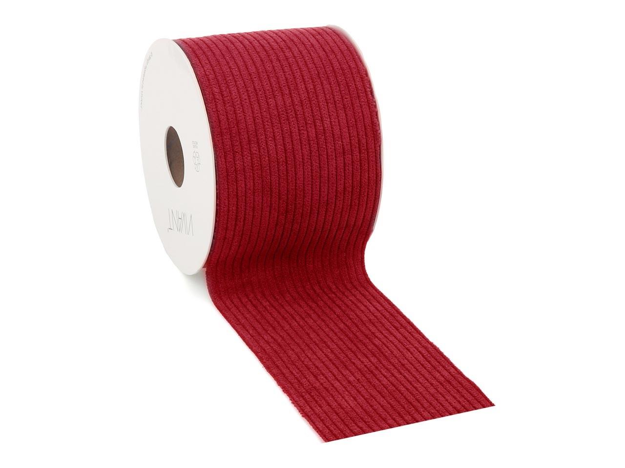 Band Cord 70 mm 8 Meter rot Farbe 21