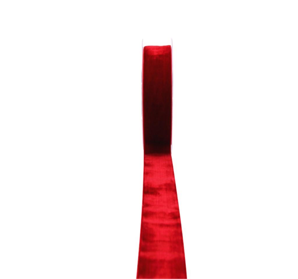 Band Velvet 40 mm 8 Meter bordo 360