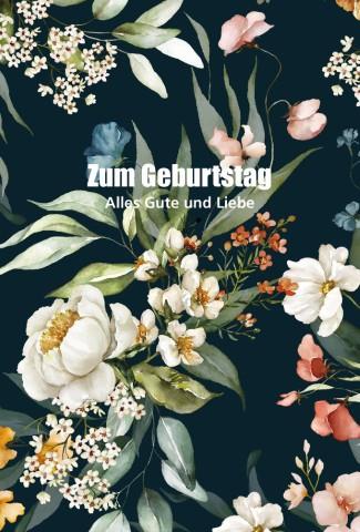 Glückwunschkarten Zum Geburtst. Alles Gute u.Liebe11,5x17 cm