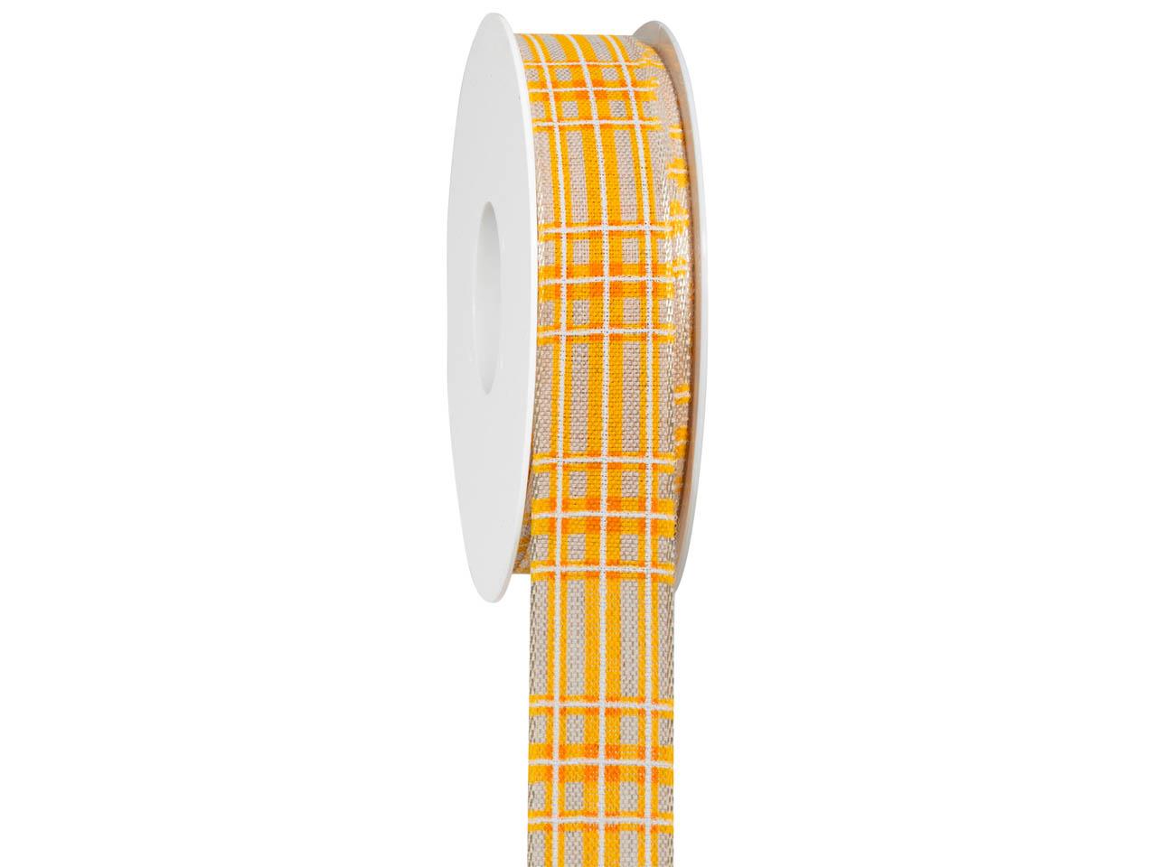 Band Tartar Inspiration 25 mm 18 Meter 10 gelb