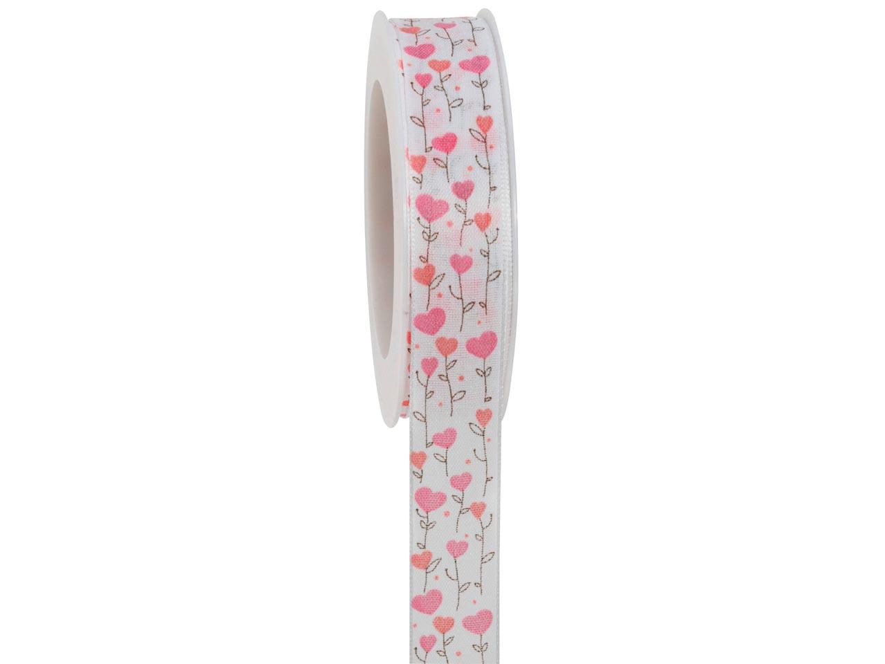 Band Scent of Love 25 mm 18 Meter rosa 21
