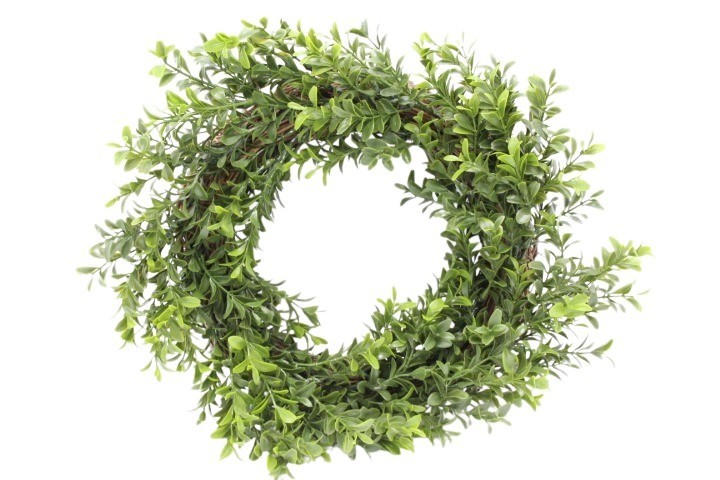 Buchskranz auf Weide 30cm