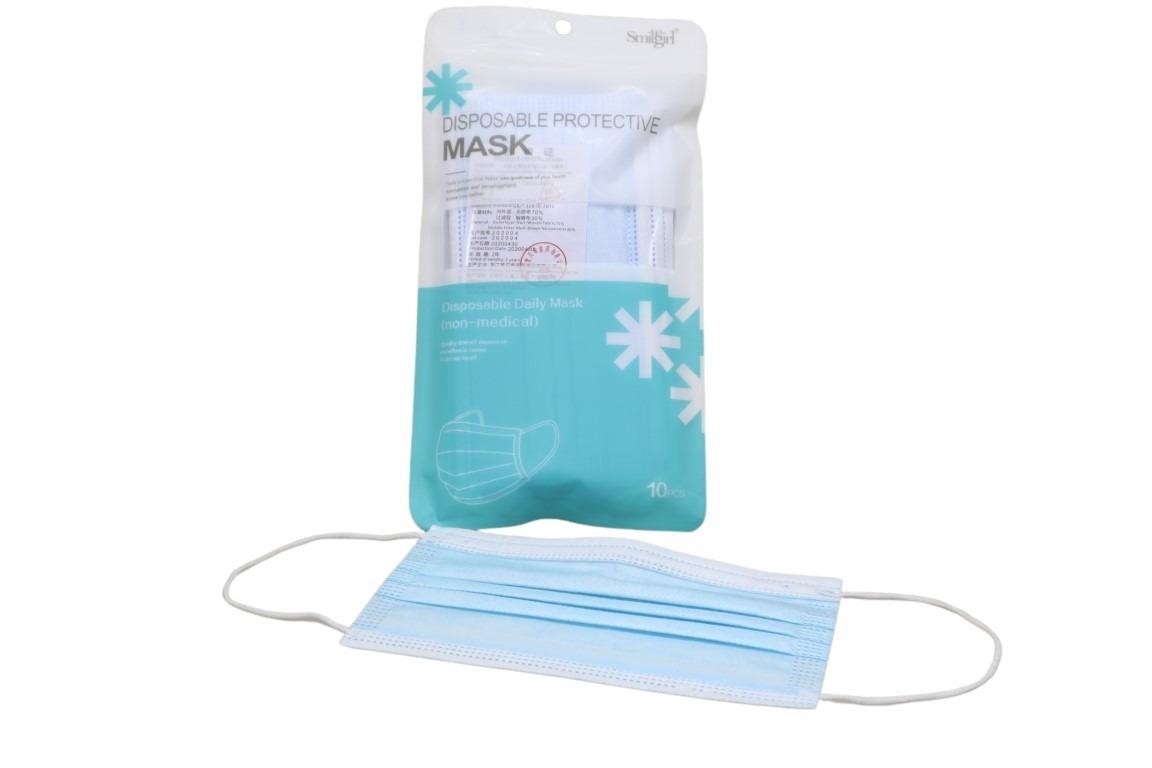 Atemschutzmaske KN-90, 3-lagig - zivil nach GB-2026-2006