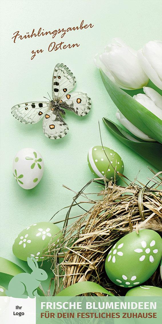 ekaflor Ostern 2025 Roll-up Banner m. Ständer inkl. Druck