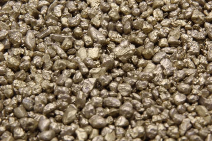 Granulat 3-4 mm 5l ca. 9kg metalic VM124 gold NETTO