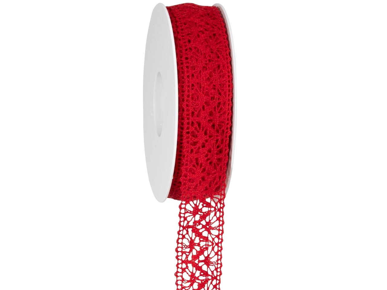 Band Spitze 25 mm 15 Meter rot 20