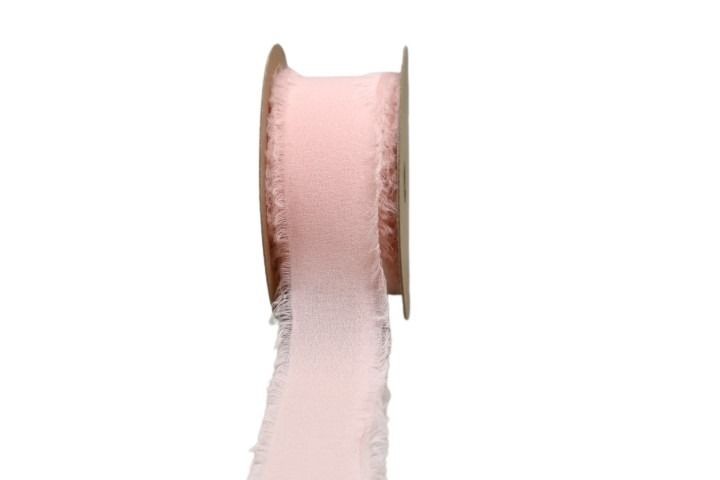 Band Chiffon 40 mm 15 Meter hellrosa 106