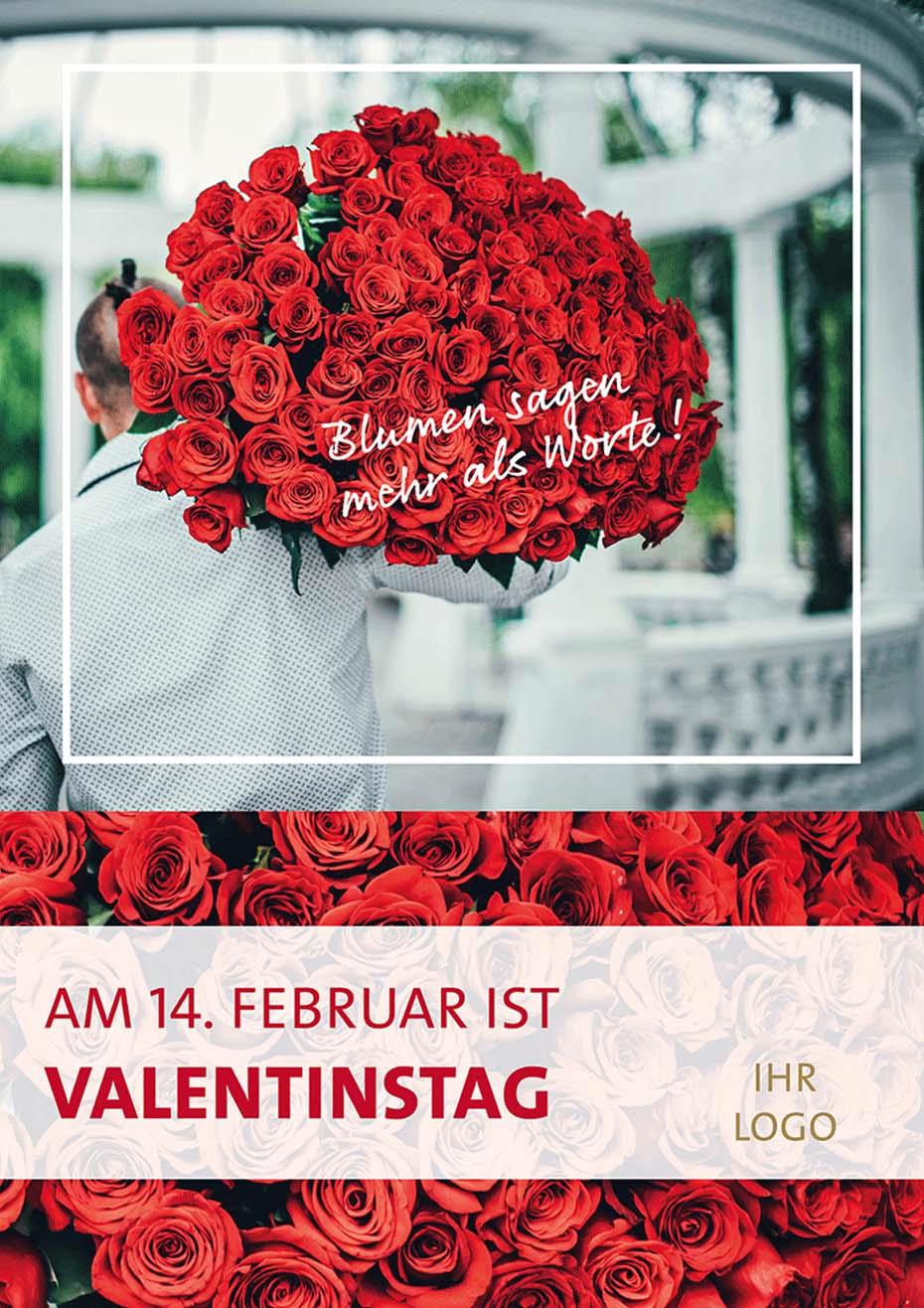ekaflor Valentinstag 2 Plakate A1 inkl. Druck 03 (2Stk)