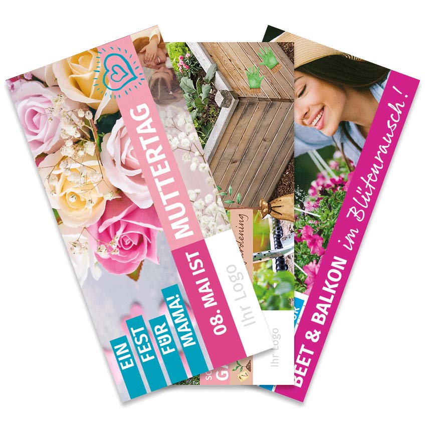 DIN lang Flyer inkl. Druck