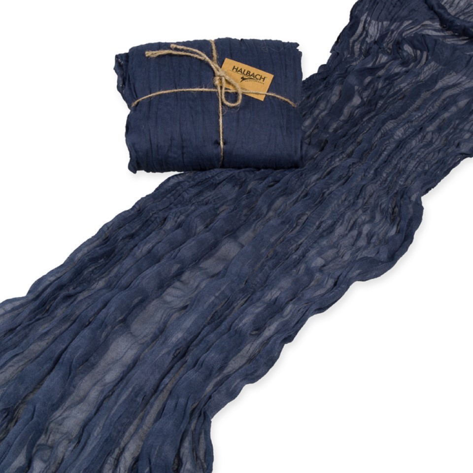Tischband ca. 70 cm x 300 cm denim blue 50