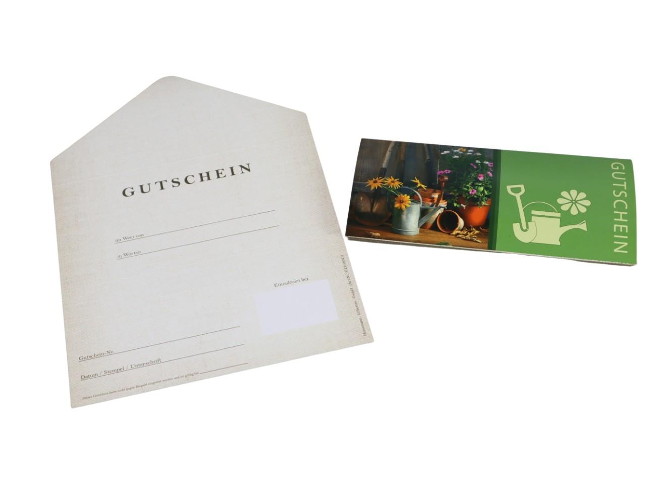 Gutschein Garten-Sonnenblume 21x30 cm