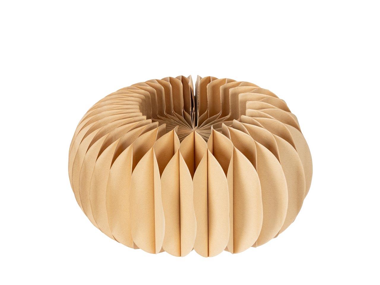 Wabenpapier Sockel D25xH13cm natur