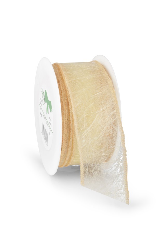 Vliesband wetterfest  mango 60 mm, 852