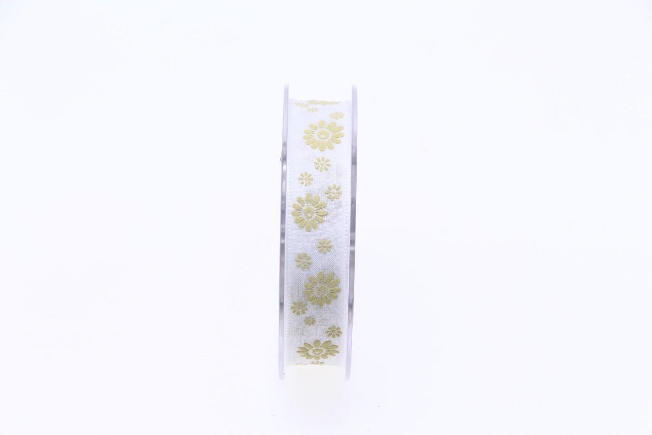 Band Katie 20 mm 15 Meter weiss 700