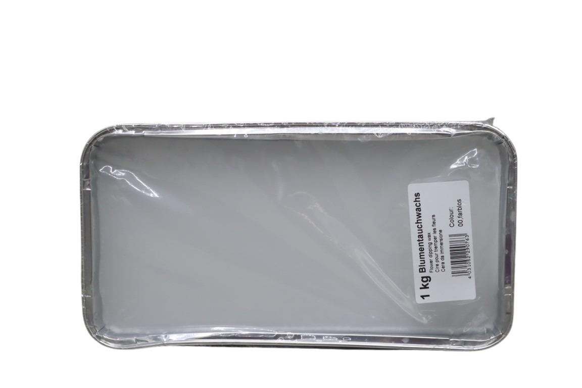 Blumentauchwachs in Aluform 1kg farblos
