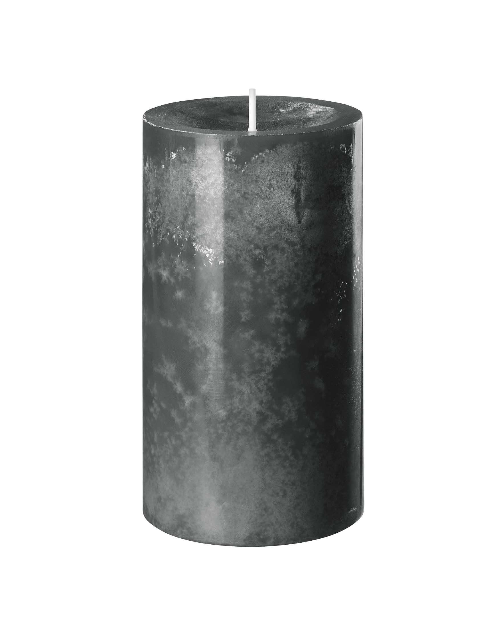 Kerze Trend Safe Candle 130/60mm anthrazit NETTO