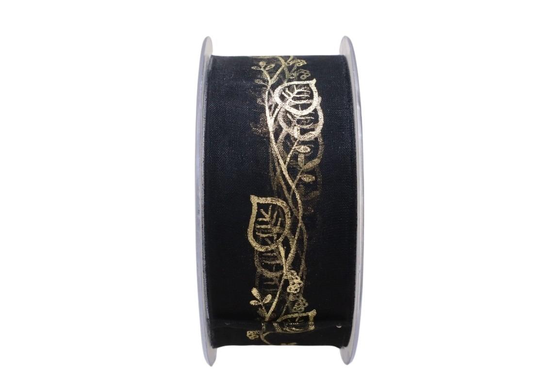 Florband Ginko gold 40 mm 575-40-318