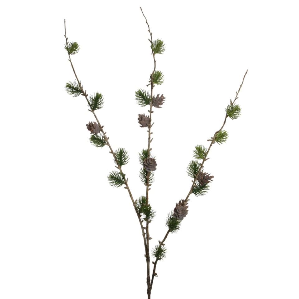 Lärcheneast m. Zapfen grün L98cm