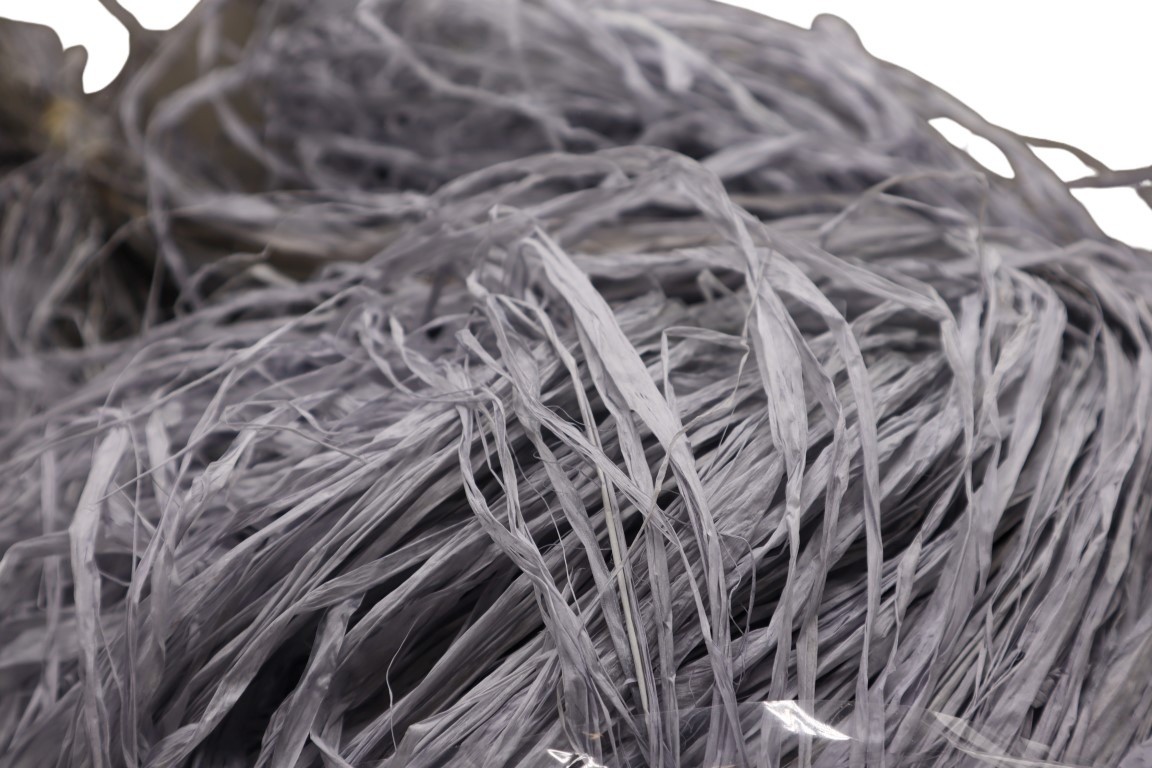 Bastzopf 800gr. 53/P silbergrau