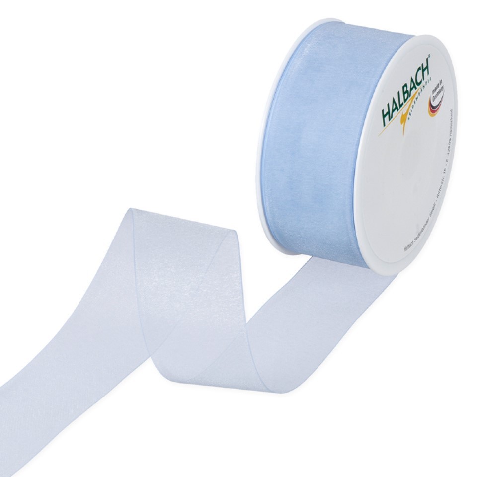 Organza 40mm o.Dr. babyblau103
