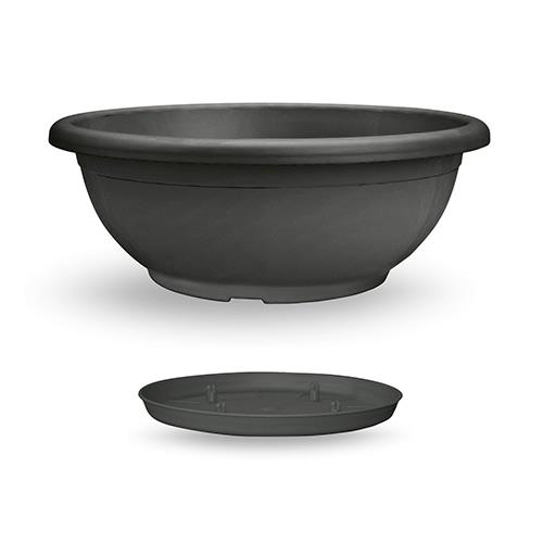 Plastikschale Naxos 50cm anthrazit