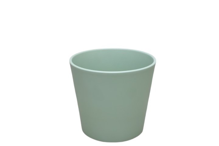 Keramikübertopf Serie 440 13cm salbeigrün matt