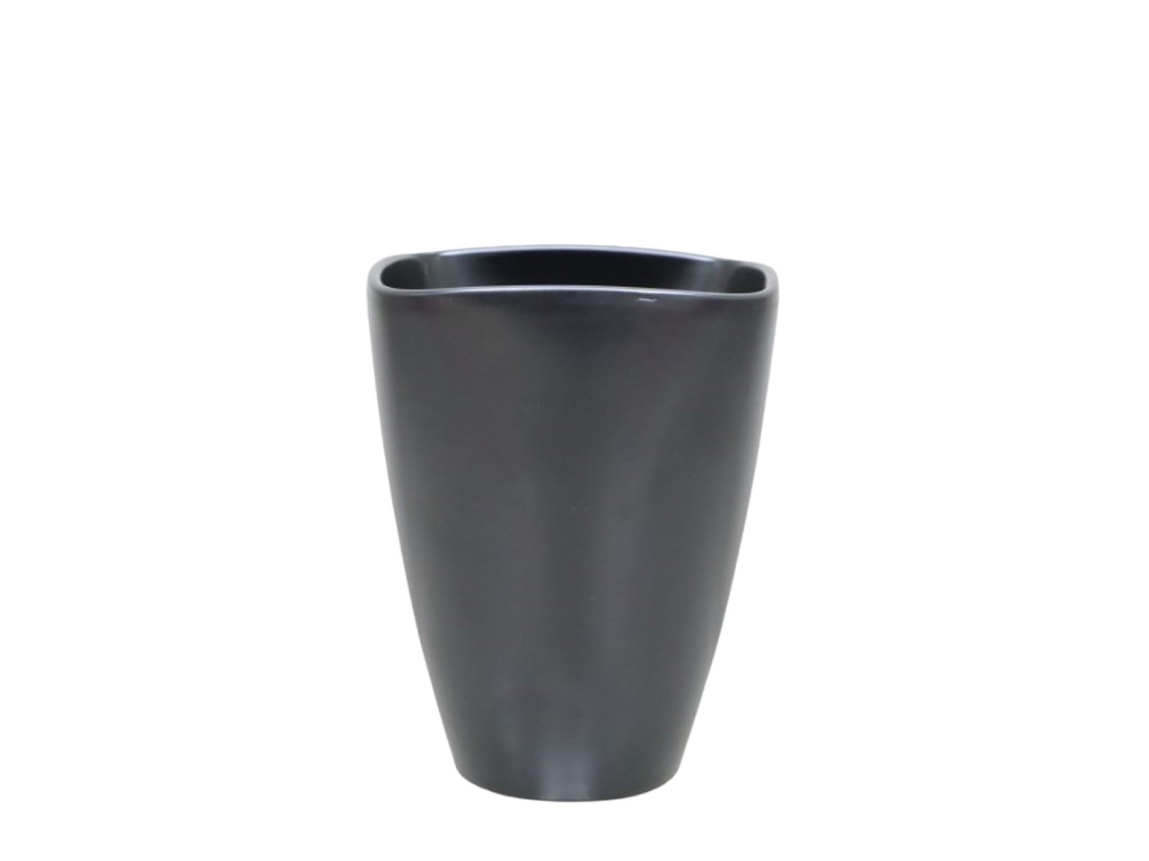 Orchideentopf D10,5H13cm Form 407/12 schwarz matt