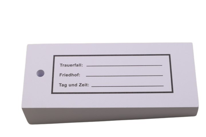 Kranzanhänger "Friedhoftext" 100 St. NETTO