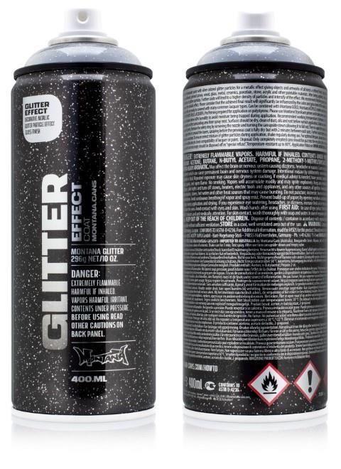 Spray 400 ml effect EGC Glitter silver NETTO