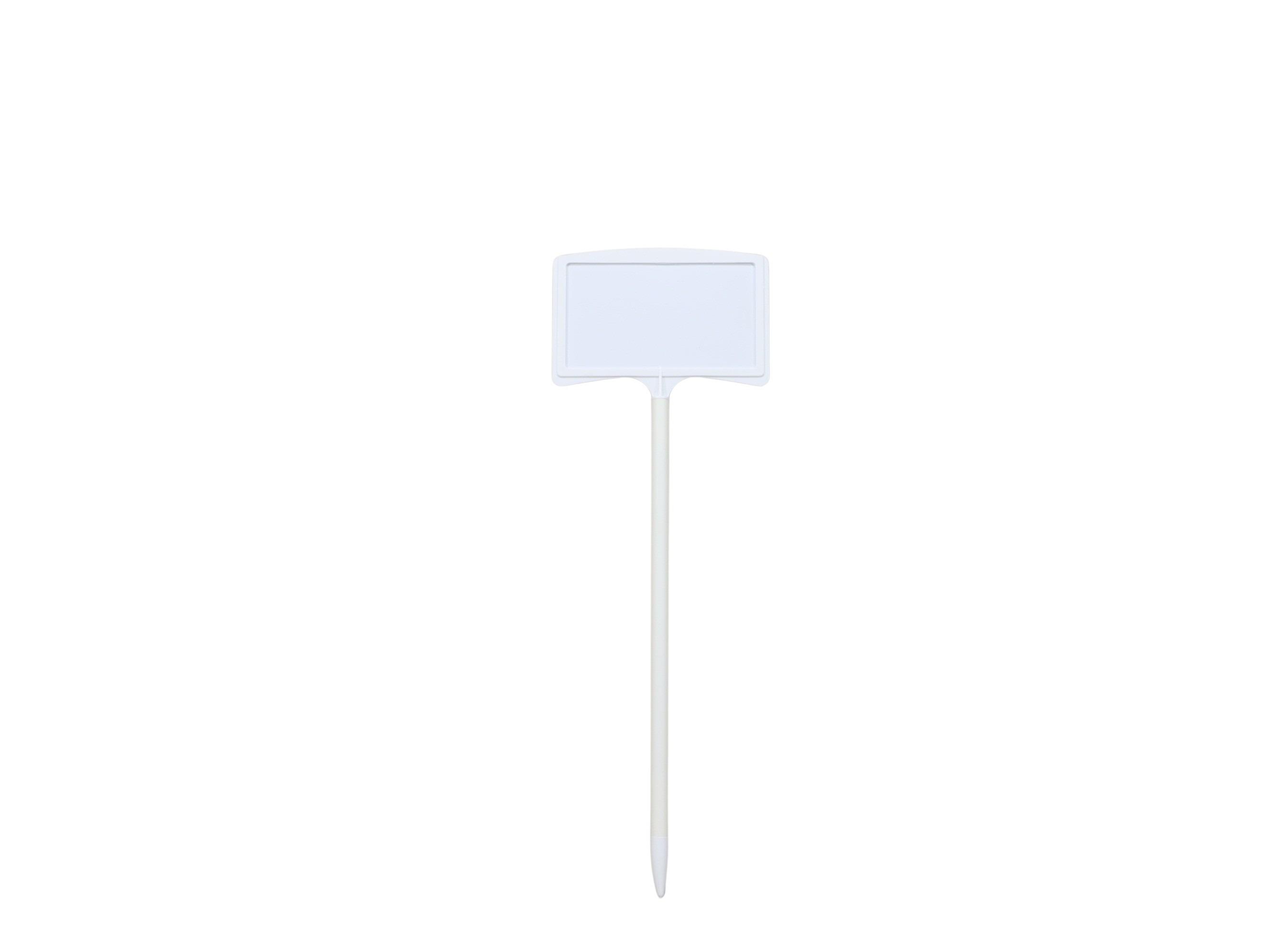 Wechselschild 120x75mm Länge 40cm weiß NETTO