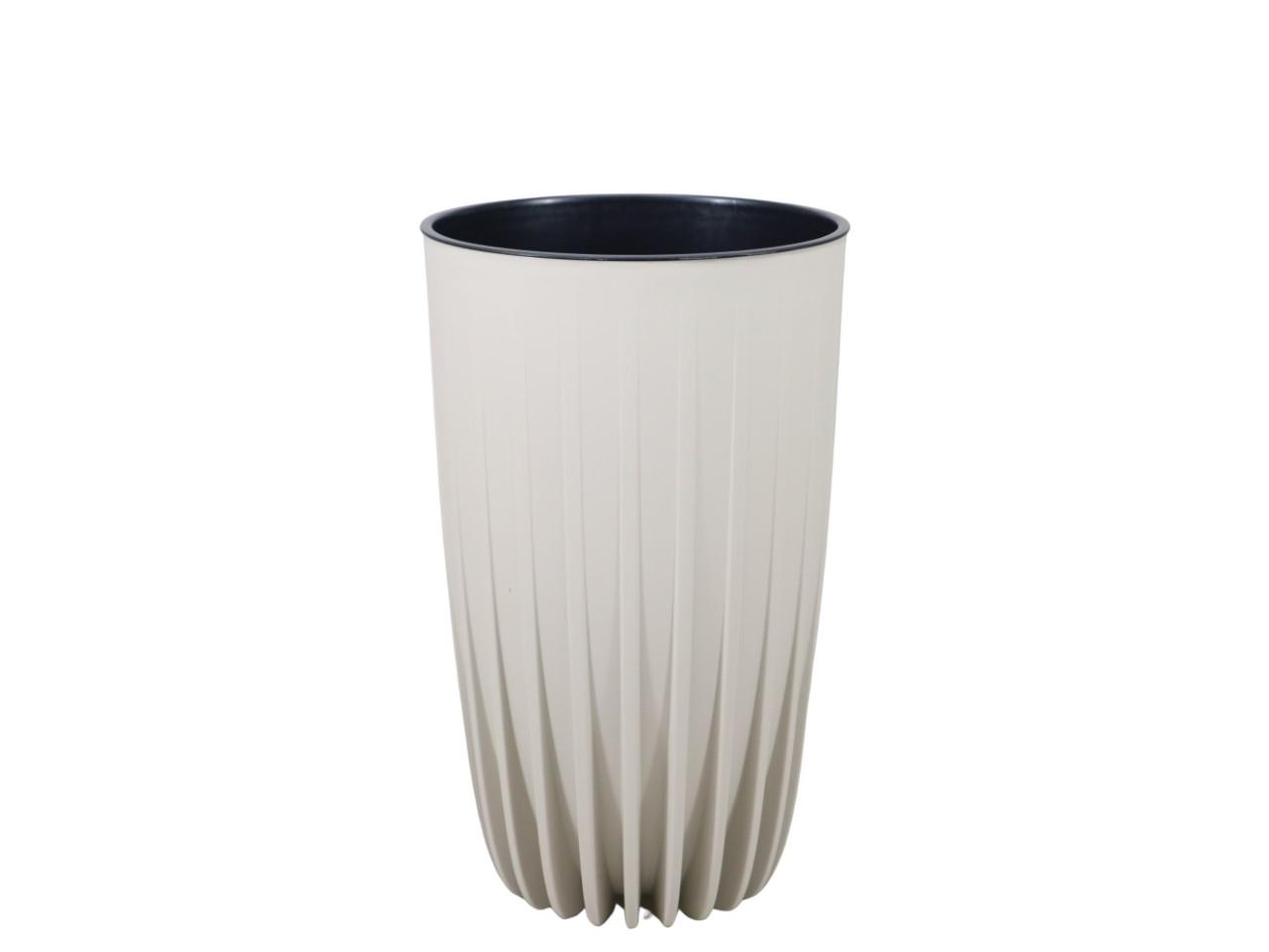 VASE Misa-MIRA D25H42cm creme extra Einsatz 984-88