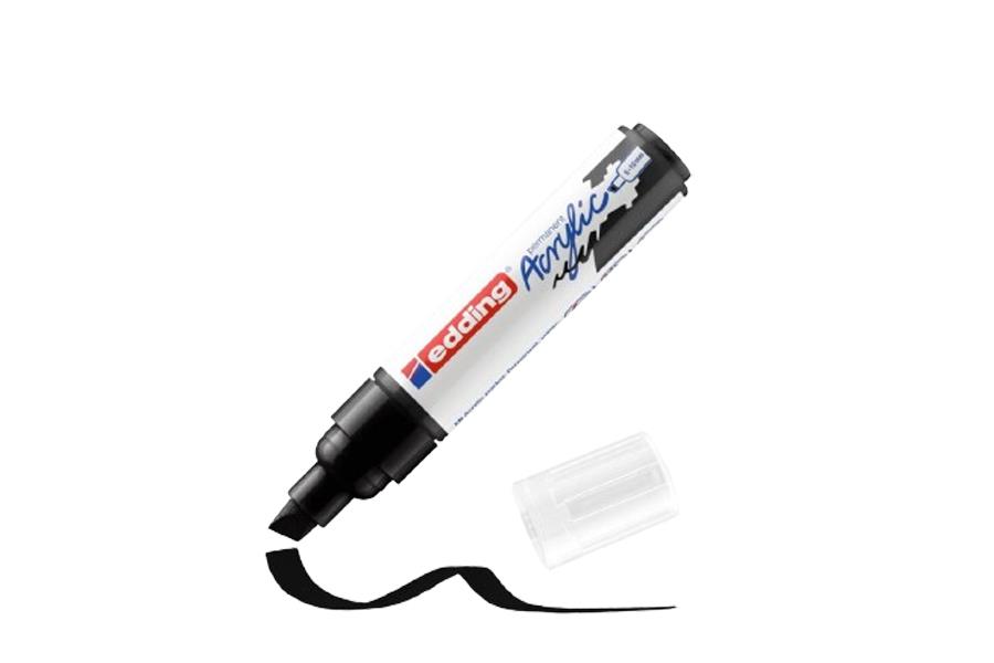 Edding Acrylmarker e-5000 schwarz NETTO