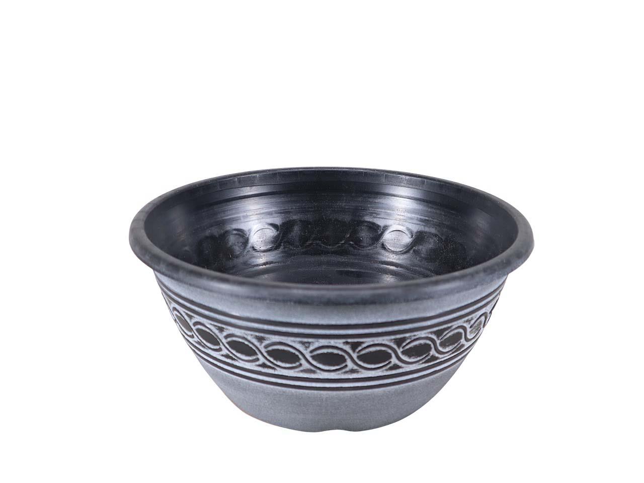 Plastikschale Bella anthrazit D25cm NETTO