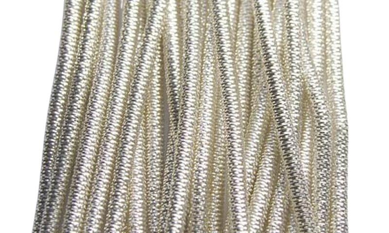 Bouillondraht 100 gr. silber mittel NETTO