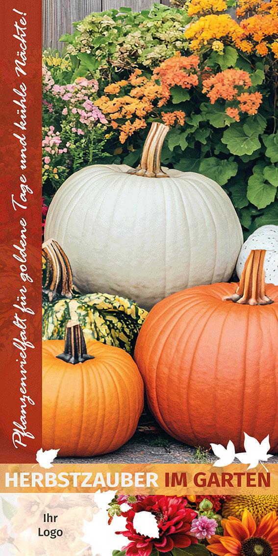 ekaflor Herbst 2025 Roll-up Banner m. Ständer inkl. Druck