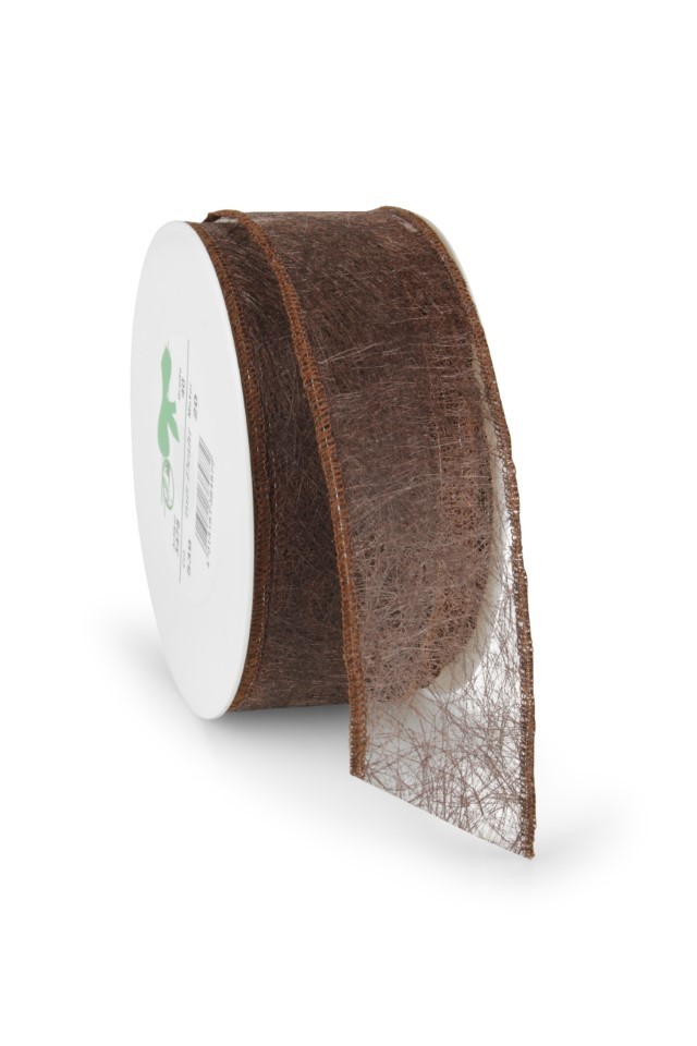 Vliesband wetterfest  braun 40 mm, 539