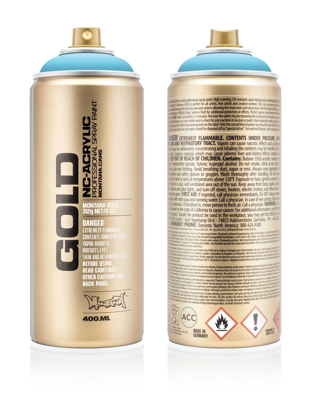 Spray 400 ml 5020 baby blue NETTO
