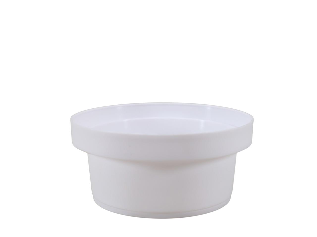 Steckschale Tamburella D12cm H6cm weiß NETTO