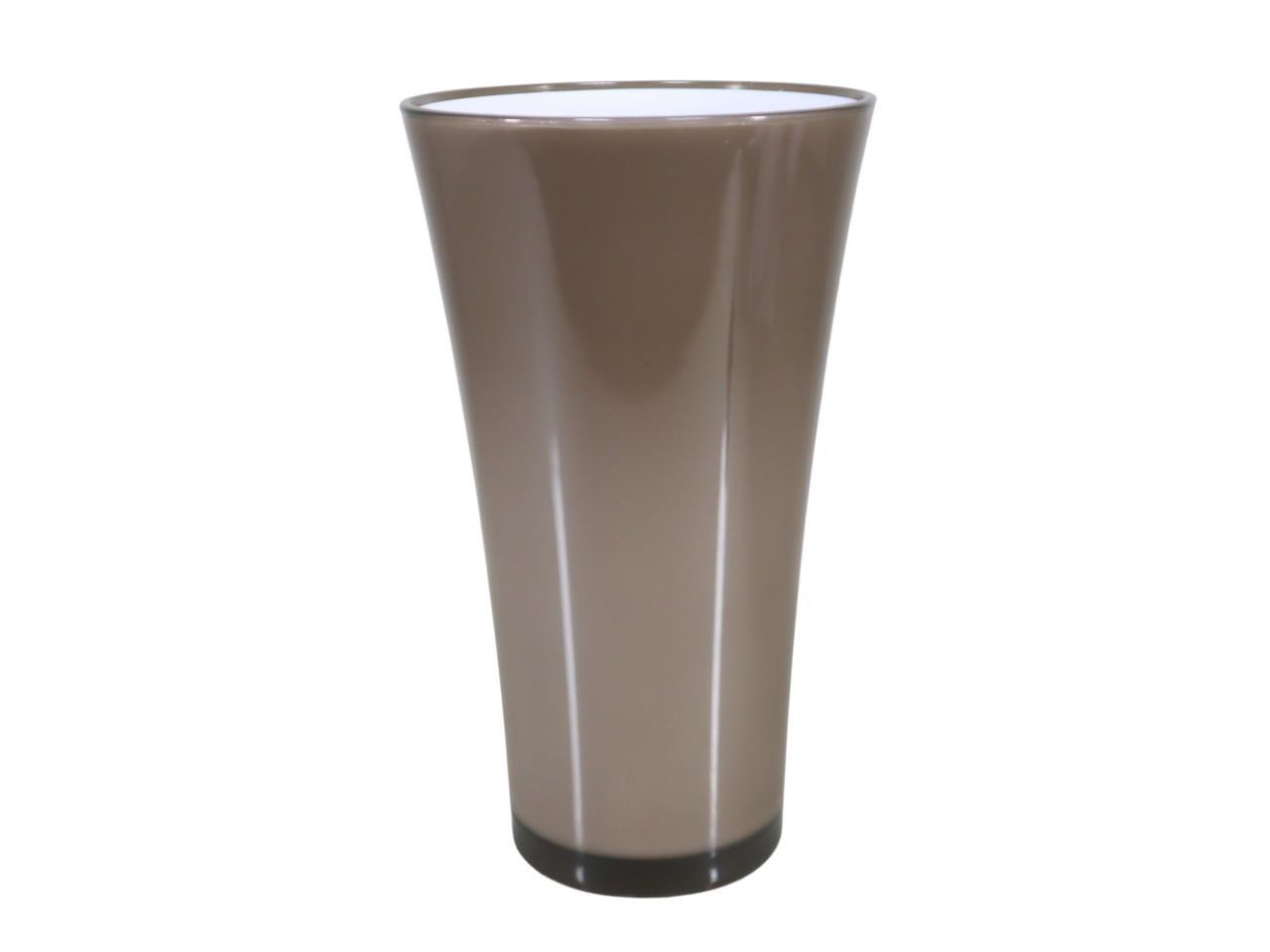 Gebrauchsvase Cristal H35 D20,5 cm taupe