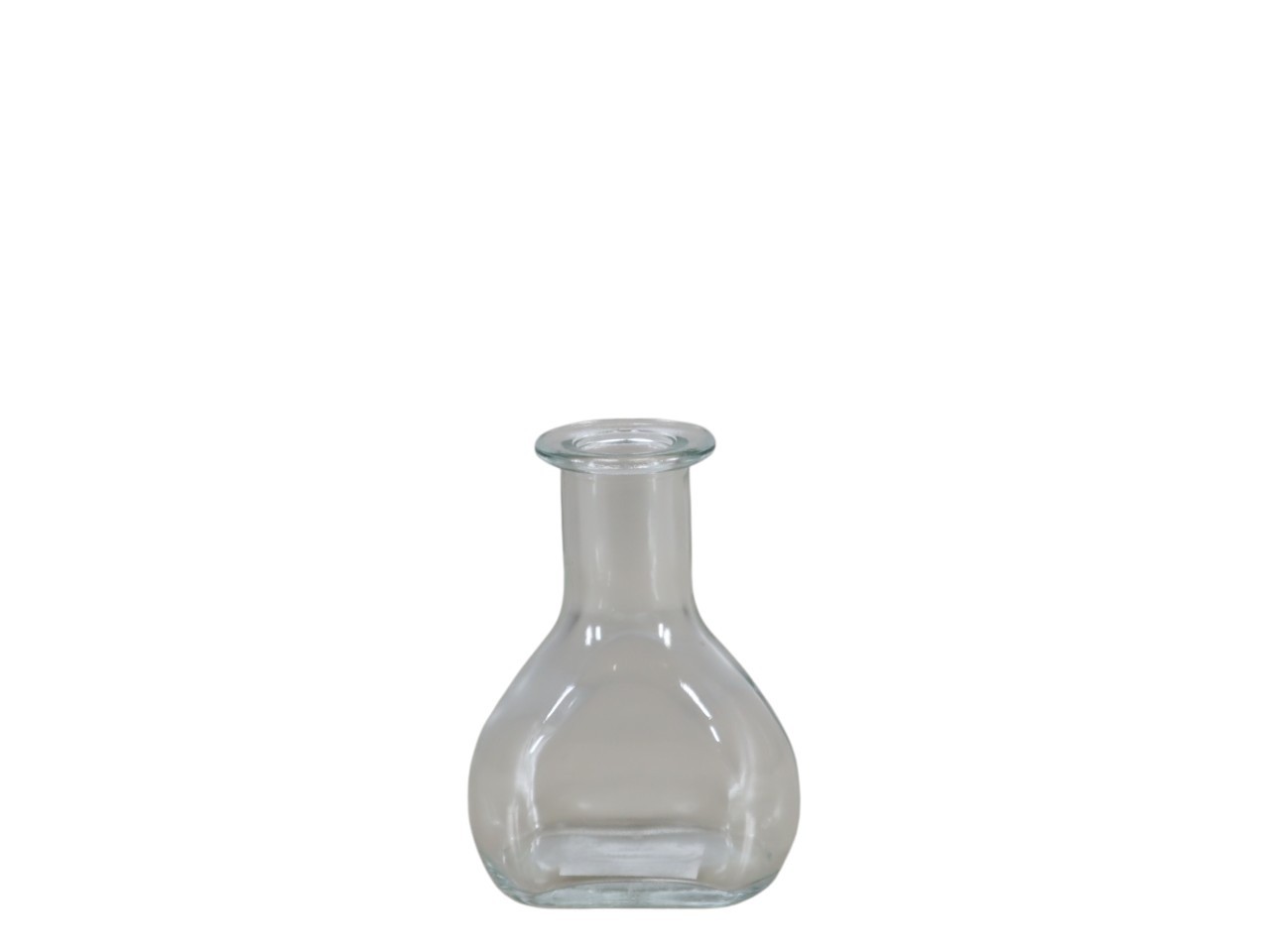 Flasche Glas klar H11cm