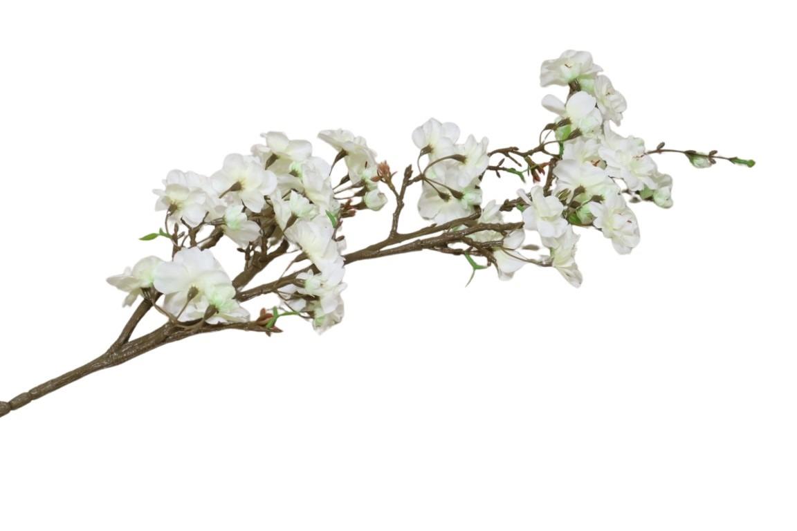 Kirschzweig XL weiß H105cm
