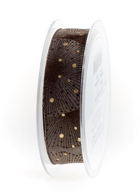 Band Tiziano 25 mm 20 Meter braun 225