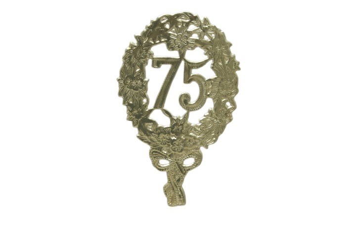 Jubiläumszahlen 75