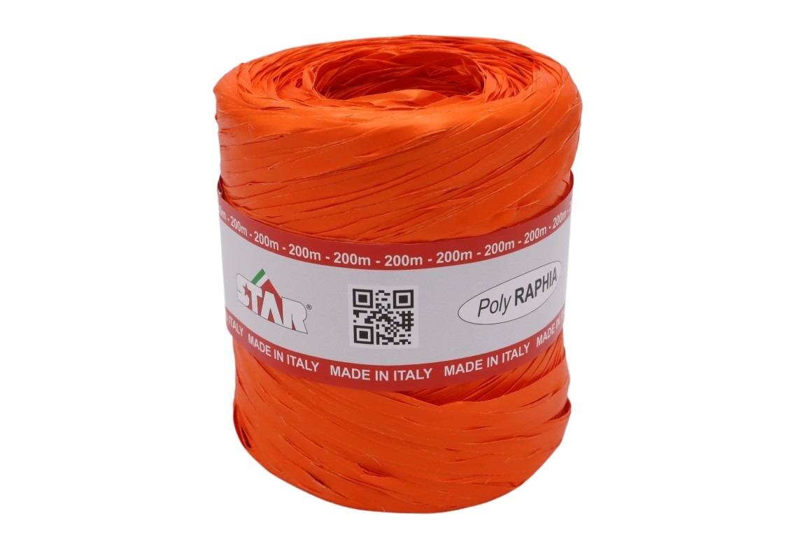 Polyraphia 15mm 200 Meter  orange   -54