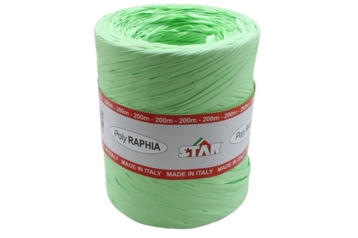 Polyraphia 15mm 200 Meter, lindgrün 2601