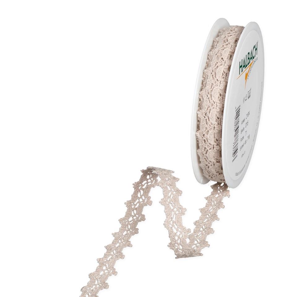 Häkelspitze 15 mm 7 Meter linen 71