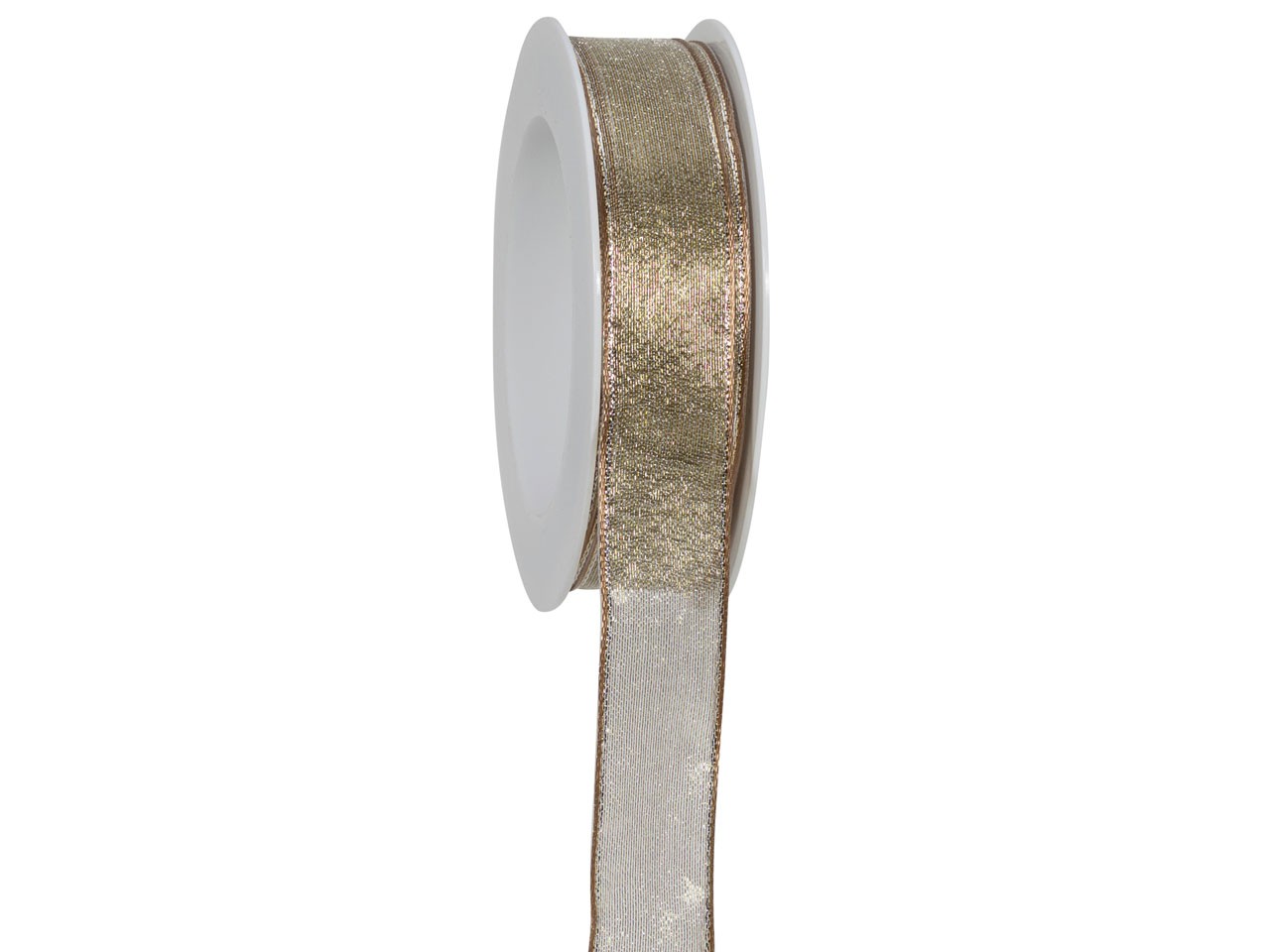Band Platinum m. Draht 25 mm 20 Meter platin 152