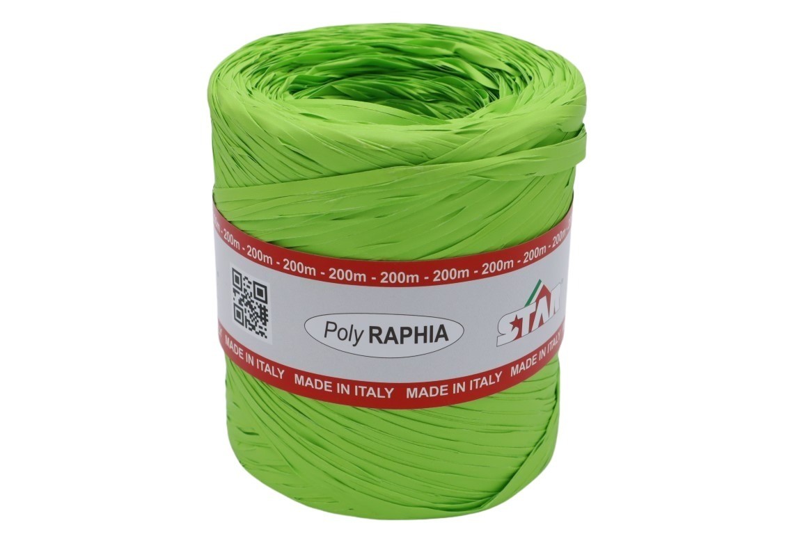 Polyraphia 15mm 200 Meter, maigrün -65