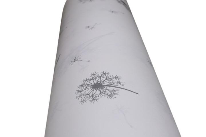 Blumenseide 75cm 9kg, Pusteblume grau/weiß NETTO